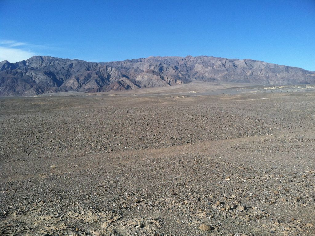 Right side of Tucki Mountain (northeast corner) from the crossover point in the Salt Creek hills: